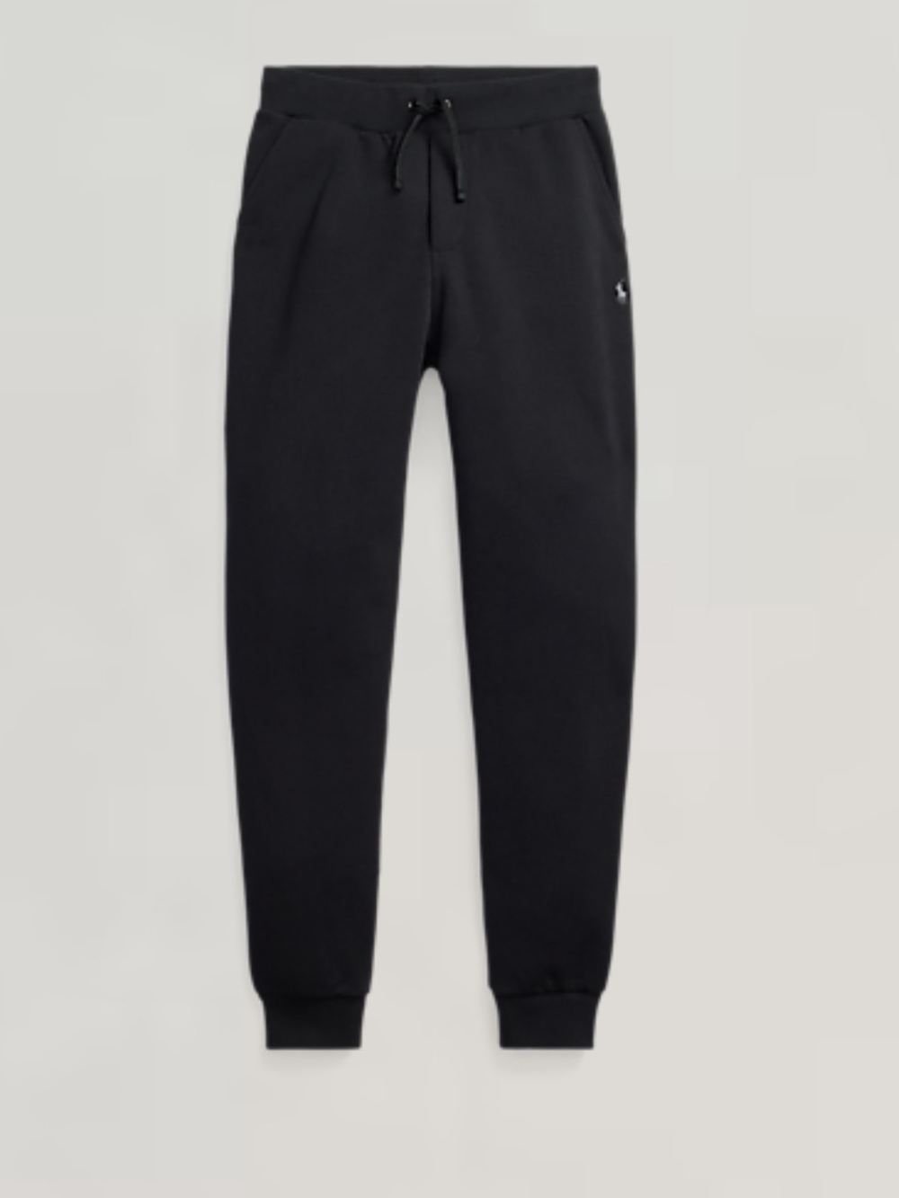 Polo by Ralph Lauren Black Double-knit Jogger Pant  Sweatpants Kids Med 10-12